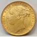 AUSTRALIA 1881 . ONE 1 SOVEREIGN . MELBOURNE . GOLD . P1/M1/BP